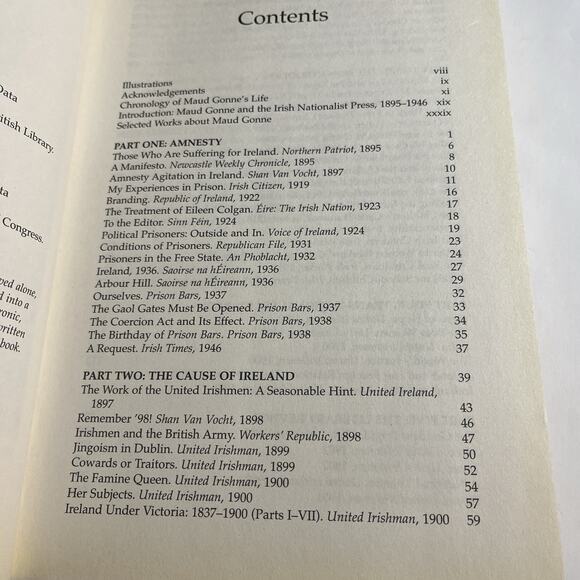 Maud Gonne 's Irish Nationalist Writings 1895-1946 By Karen Steele - Hardcover - Picture 6 of 9